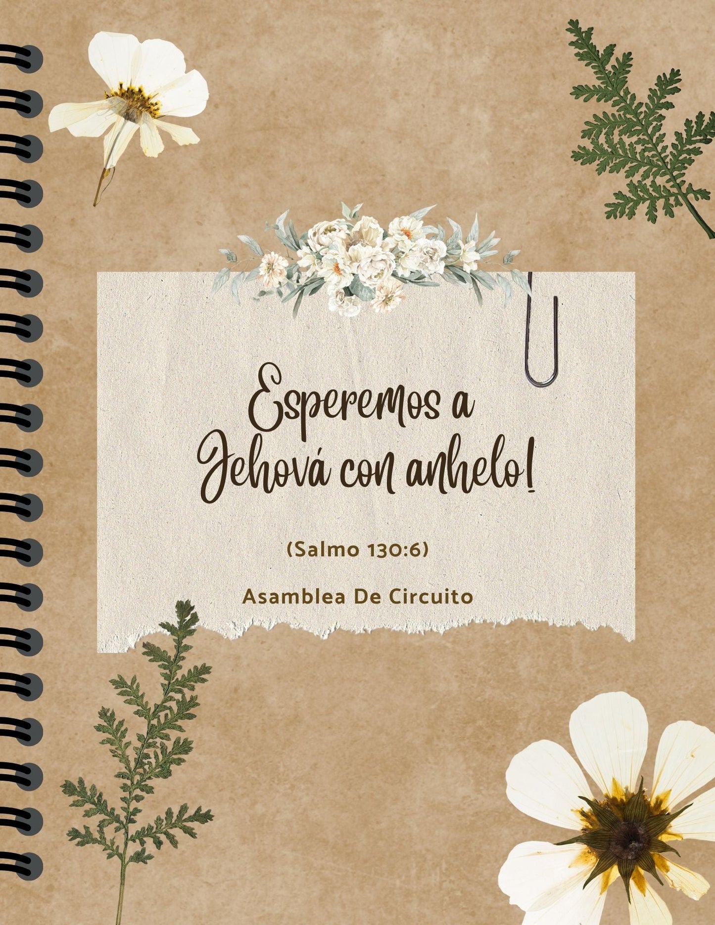 Libreta Temática de Asamblea "Esperemos a Jehová con anhelo"