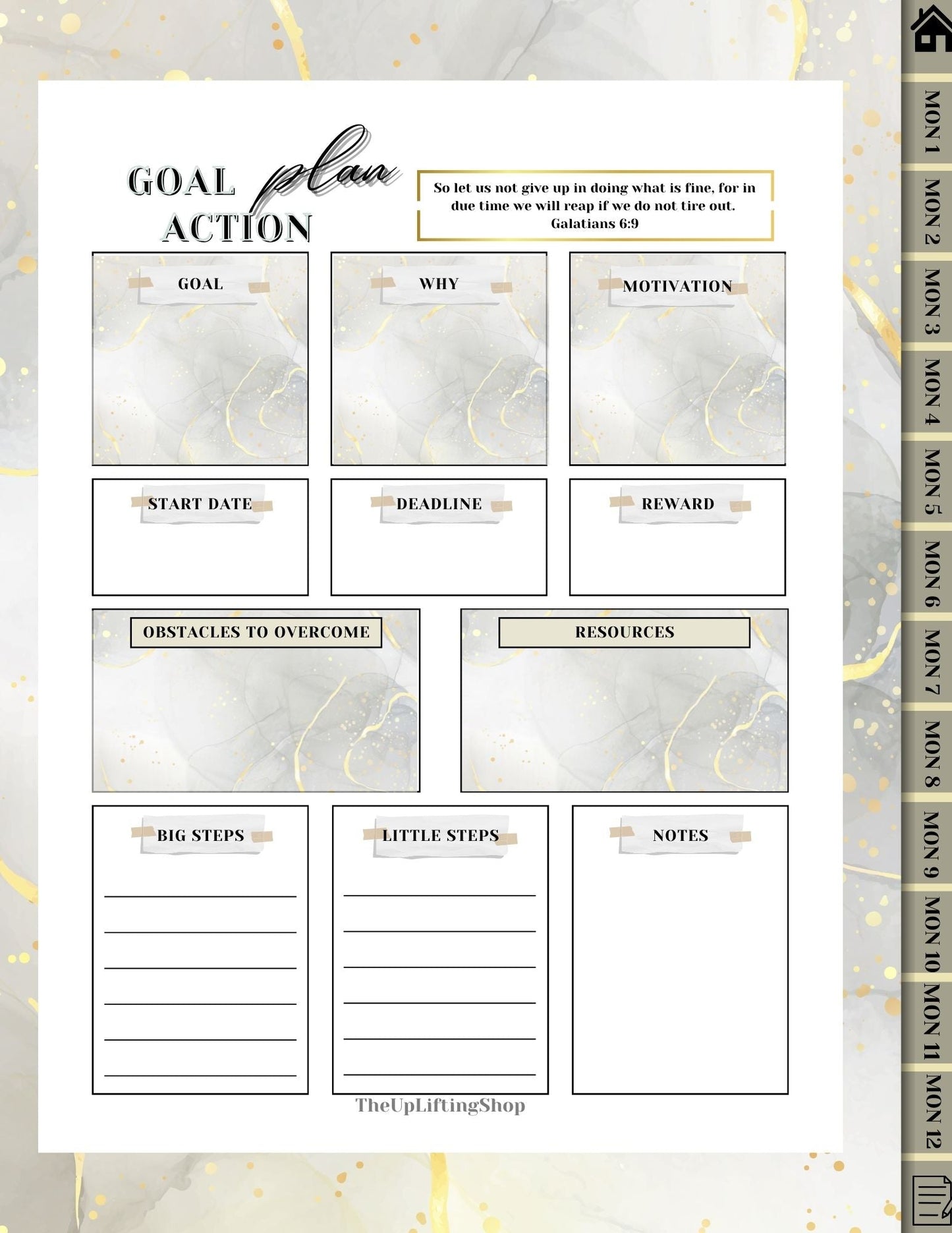 Digital Scripture Calendar Planner