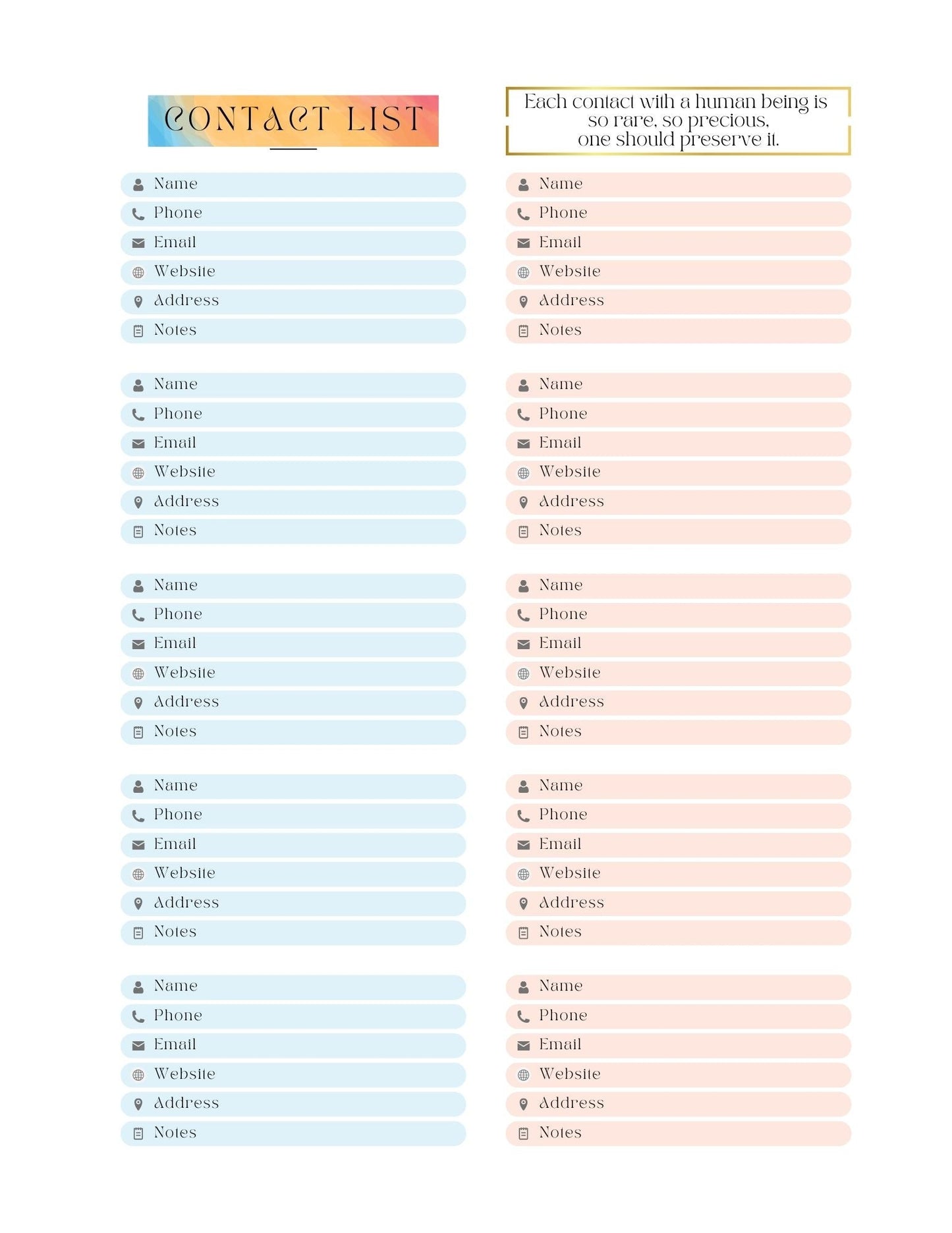 Sorbet Calendar