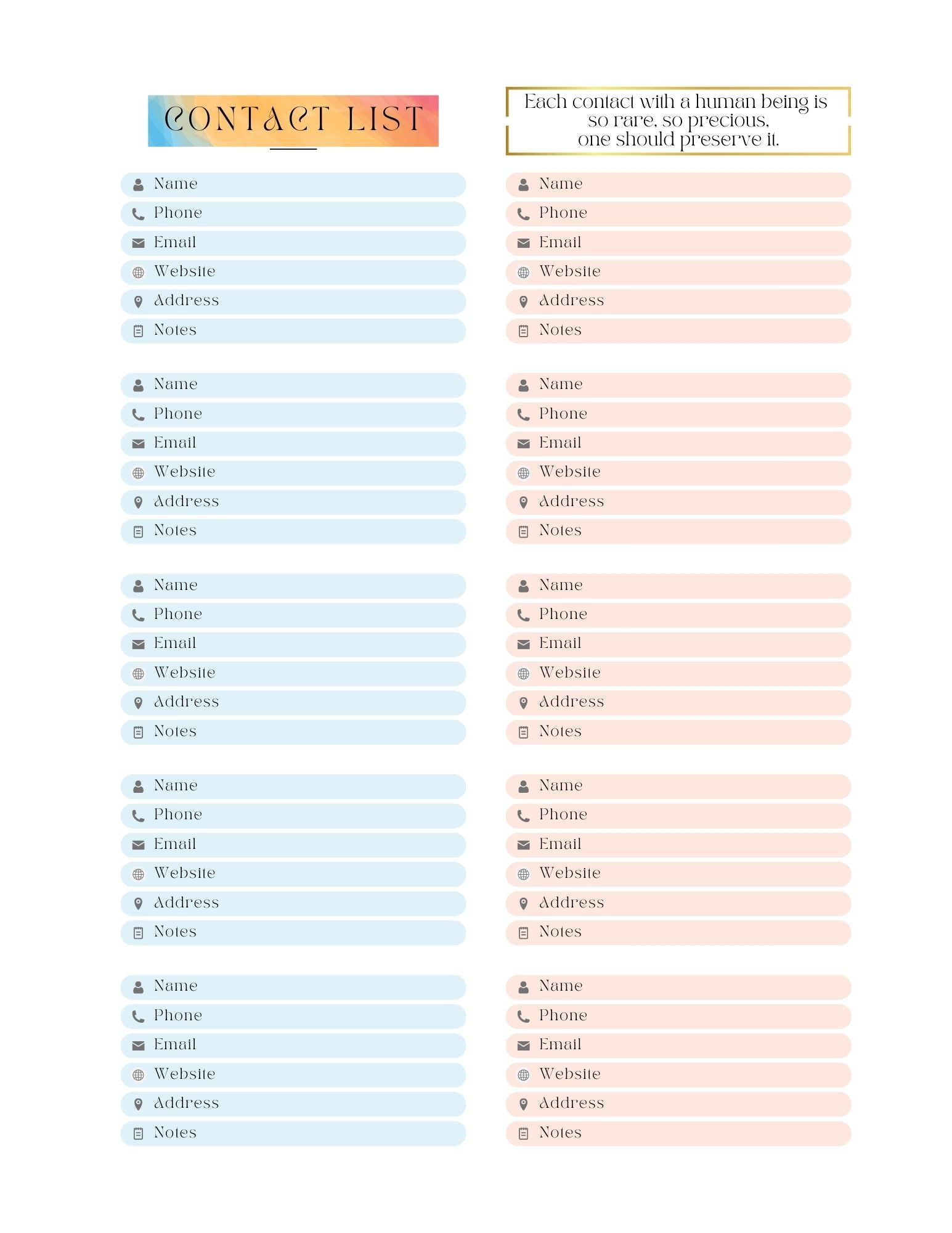 Sorbet Calendar