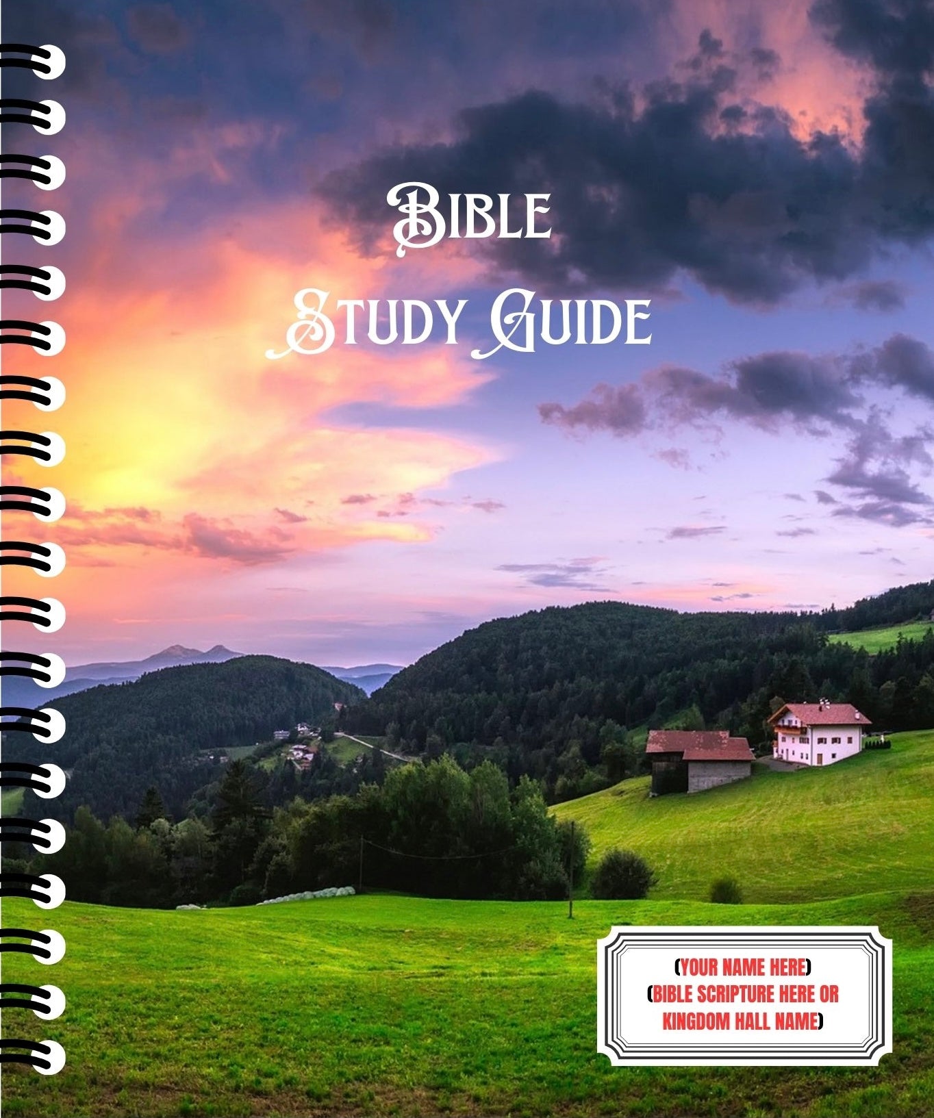 Bible Study Guide (No Tabs) English