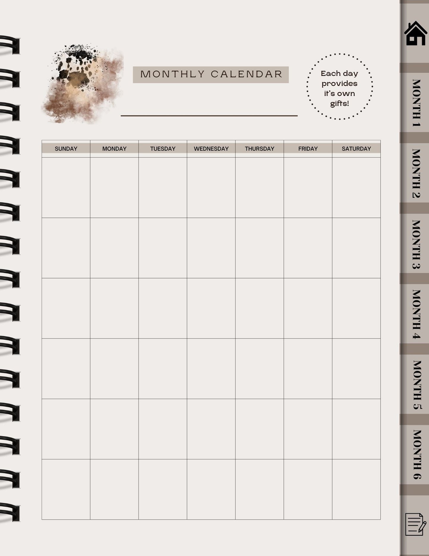 Digital Content Creator Planner