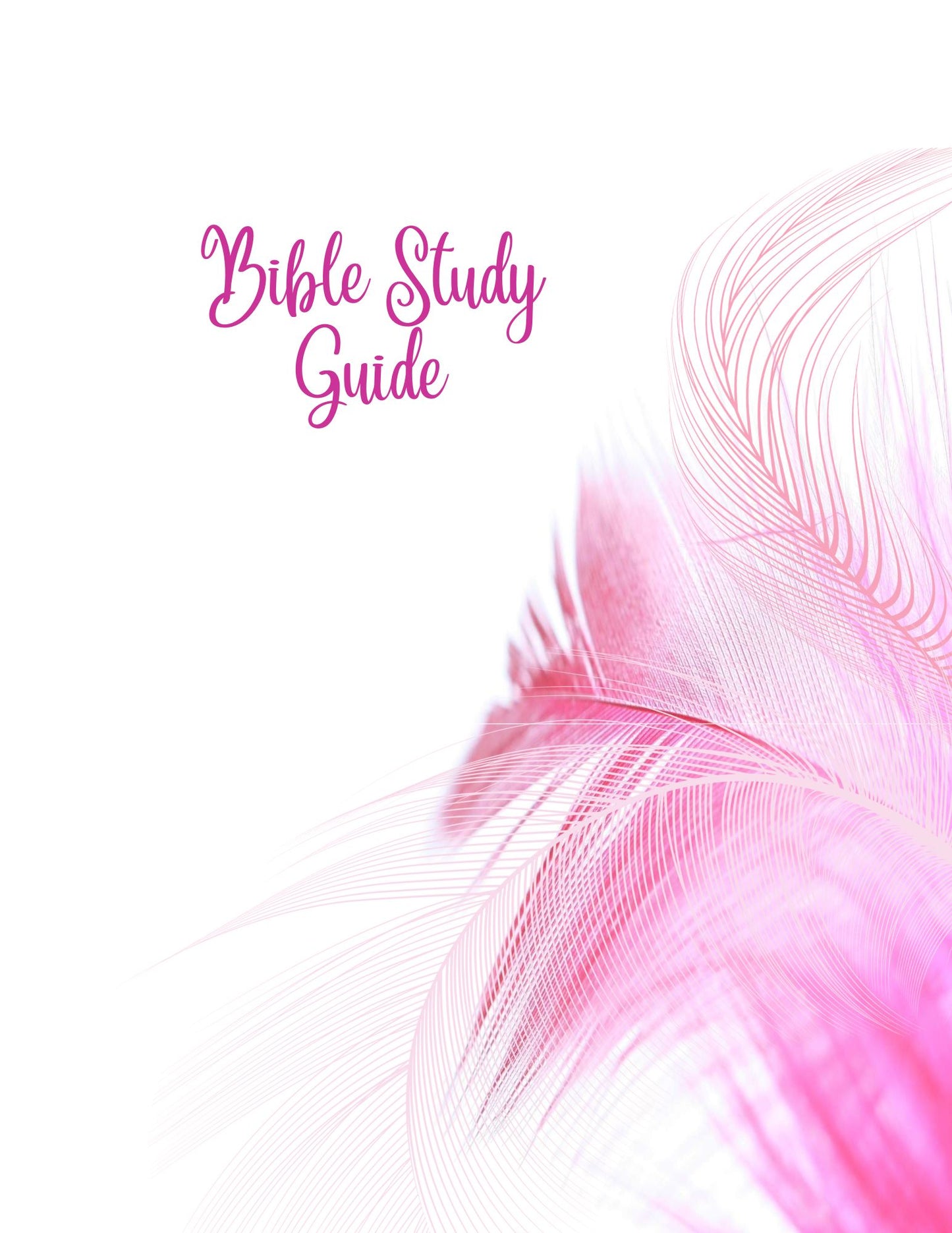 Bible Study Guide (No Tabs) English